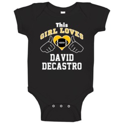 This Girl Loves David Decastro Pittsburgh Football Player Sports Fan H