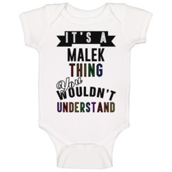 Its A Malek Thing Last Name Pride Baby One Piece Its A Malek Thing Last Name Pride Baby One Piece