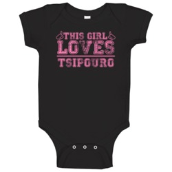 This Girl Loves Tsipouro Funny Food Fan Baby One Piece This Girl Loves Tsipouro Funny Food Fan Baby One Piece