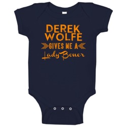 Derek Wolfe Gives Me A Lady Boner Denver Football Player Fan Baby One Derek Wolfe Gives Me A Lady Boner Denver Football Player Fan Baby One