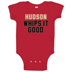 Daniel Hudson Whips It Good Arizona Baseball Pitcher Fan Baby One Piec Daniel Hudson Whips It Good Arizona Baseball Pitcher Fan Baby One Piec