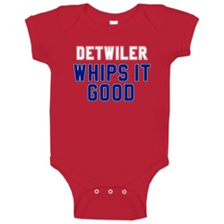 Ross Detwiler Whips It Good Atlanta Baseball Pitcher Fan Baby One Piec Ross Detwiler Whips It Good Atlanta Baseball Pitcher Fan Baby One Piec