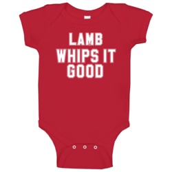 John Lamb Whips It Good Cincinnati Baseball Pitcher Fan Baby One Piece John Lamb Whips It Good Cincinnati Baseball Pitcher Fan Baby One Piece