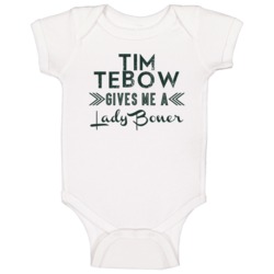 Tim Tebow Gives Me A Lady Boner Philadelphia Football Player Fan Baby Tim Tebow Gives Me A Lady Boner Philadelphia Football Player Fan Baby