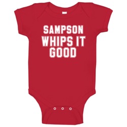 Keyvius Sampson Whips It Good Cincinnati Baseball Pitcher Fan Baby One Keyvius Sampson Whips It Good Cincinnati Baseball Pitcher Fan Baby One