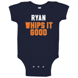 Kyle Ryan Whips It Good Detroit Baseball Pitcher Fan Baby One Piece Kyle Ryan Whips It Good Detroit Baseball Pitcher Fan Baby One Piece