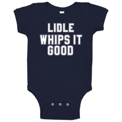 Cory Lidle Whips It Good New York Baseball Pitcher Fan Baby One Piece Cory Lidle Whips It Good New York Baseball Pitcher Fan Baby One Piece