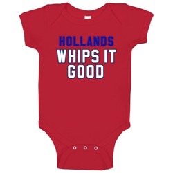 Mario Hollands Whips It Good Philadelphia Baseball Pitcher Fan Baby On Mario Hollands Whips It Good Philadelphia Baseball Pitcher Fan Baby On