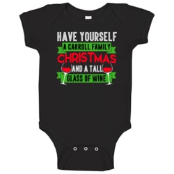 Have Yourself Carroll Family Christmas Wine Funny Holiday Drinking Par Have Yourself Carroll Family Christmas Wine Funny Holiday Drinking Par