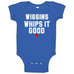 Scott Wiggins Whips It Good Toronto Baseball Pitcher Fan Baby One Piec