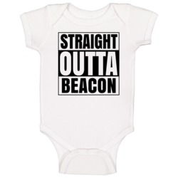 Straight Outta Beacon New York City Compton Parody Baby One Piece Straight Outta Beacon New York City Compton Parody Baby One Piece