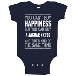 Buy A Jaguar Xk150 Happiness Car Lover Baby One Piece Buy A Jaguar Xk150 Happiness Car Lover Baby One Piece