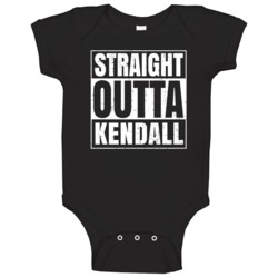 Straight Outta Kendall Florida City Compton Parody Grunge Baby One Pie Straight Outta Kendall Florida City Compton Parody Grunge Baby One Pie