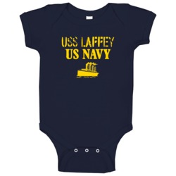 Uss Laffey Us Navy Ship Crew Baby One Piece Uss Laffey Us Navy Ship Crew Baby One Piece