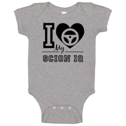 I Drive My Scion Iq Heart Car Lover Baby One Piece I Drive My Scion Iq Heart Car Lover Baby One Piece