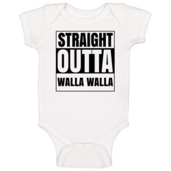 Straight Outta Walla Walla Washington City Compton Parody Baby One Pie Straight Outta Walla Walla Washington City Compton Parody Baby One Pie