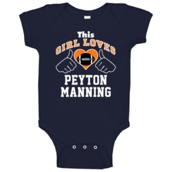This Girl Loves Peyton Manning Denver Football Player Sports Fan Heart This Girl Loves Peyton Manning Denver Football Player Sports Fan Heart