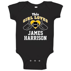 This Girl Loves James Harrison Pittsburgh Football Player Sports Fan H This Girl Loves James Harrison Pittsburgh Football Player Sports Fan H