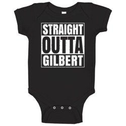 Straight Outta Gilbert Arizona City Compton Parody Grunge Baby One Pie Straight Outta Gilbert Arizona City Compton Parody Grunge Baby One Pie