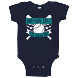 Robinson Cano For President Seattle Baseball Player Funny Baby One Pie Robinson Cano For President Seattle Baseball Player Funny Baby One Pie