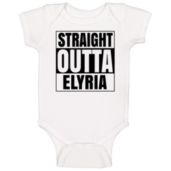 Straight Outta Elyria Ohio City Compton Parody Baby One Piece Straight Outta Elyria Ohio City Compton Parody Baby One Piece