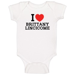 Classic I Heart Brittany Lincicome Popular Golf Player Fan Baby One Pi Classic I Heart Brittany Lincicome Popular Golf Player Fan Baby One Pi