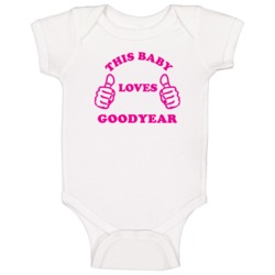 Goodyear Usa This Girl Loves Baby One Piece Goodyear Usa This Girl Loves Baby One Piece