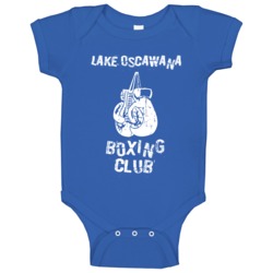 Lake Oscawana Boxing Blub New York Body Of Water Baby One Piece Lake Oscawana Boxing Blub New York Body Of Water Baby One Piece