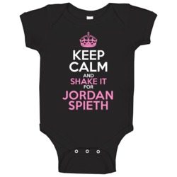 Keep Calm And Shake It For Jordan Spieth Funny Golf Parody Baby One P Keep Calm And Shake It For Jordan Spieth Funny Golf Parody Baby One P