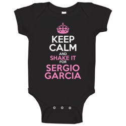 Keep Calm And Shake It For Sergio Garcia Funny Golf Parody Baby One P Keep Calm And Shake It For Sergio Garcia Funny Golf Parody Baby One P