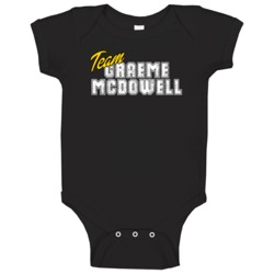 Team Graeme Mcdowell Cool Pro Golf Fan Baby One Piece Team Graeme Mcdowell Cool Pro Golf Fan Baby One Piece