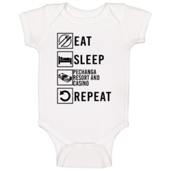 Eat Sleep Gamble Repeat Pechanga Resort And Casino Gambling Baby One P Eat Sleep Gamble Repeat Pechanga Resort And Casino Gambling Baby One P