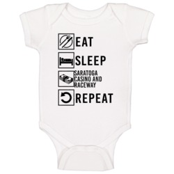 Eat Sleep Gamble Repeat Saratoga Casino And Raceway Gambling Baby One Eat Sleep Gamble Repeat Saratoga Casino And Raceway Gambling Baby One