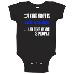 Leo Valdez All I Care About Is Literary Character Novel Fan Baby One P Leo Valdez All I Care About Is Literary Character Novel Fan Baby One P