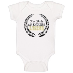 Ken Duke Endless Legend Pro Golf Player Cool Fan Baby One Piece Ken Duke Endless Legend Pro Golf Player Cool Fan Baby One Piece