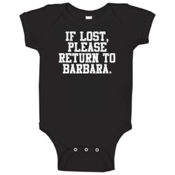 Barbara If Lost Please Return To Husband Wife Couple Funny Valentines Barbara If Lost Please Return To Husband Wife Couple Funny Valentines