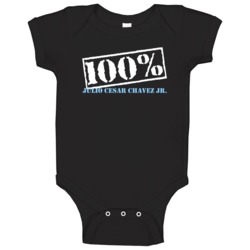 100 Percent Julio Cesar Chavez Jr Boxer Baby One Piece 100 Percent Julio Cesar Chavez Jr Boxer Baby One Piece