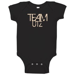 Team Sports Last First Name Utz Baby One Piece Team Sports Last First Name Utz Baby One Piece