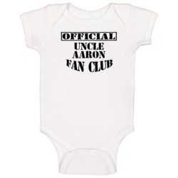 Uncle Aaron Fan Club Favorite Character Novel Book Baby One Piece Uncle Aaron Fan Club Favorite Character Novel Book Baby One Piece