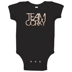 Team Sports Last First Name Corky Baby One Piece Team Sports Last First Name Corky Baby One Piece