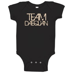 Team Sports Last First Name Daequan Baby One Piece Team Sports Last First Name Daequan Baby One Piece