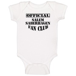 Salem Saberhagen Fan Club Favorite Character Novel Book Baby One Piece Salem Saberhagen Fan Club Favorite Character Novel Book Baby One Piece