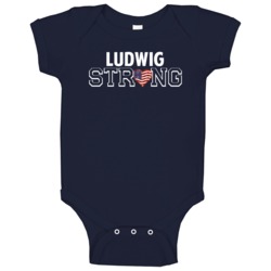 Ludwig Strong Last Name American Baby One Piece Ludwig Strong Last Name American Baby One Piece
