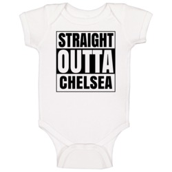 Straight Outta Chelsea Female Name Pregnancy Baby One Piece Straight Outta Chelsea Female Name Pregnancy Baby One Piece