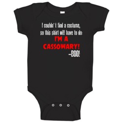 Im A Cassowary Boo Funny Animal Halloween Costume Baby One Piece Im A Cassowary Boo Funny Animal Halloween Costume Baby One Piece
