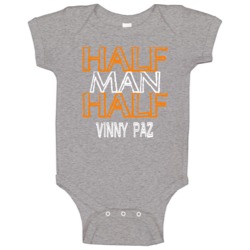 Half Man Half Vinny Paz Boxer Baby One Piece Half Man Half Vinny Paz Boxer Baby One Piece