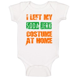 Left Soda Jerk Halloween Costume At Home Funny Job Baby One Piece Left Soda Jerk Halloween Costume At Home Funny Job Baby One Piece