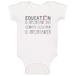 Gennady Golovkin Is Importanter Boxer Baby One Piece