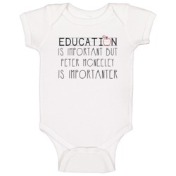 Peter Mcneeley Is Importanter Boxer Baby One Piece