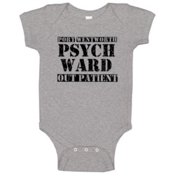 Port Wentworth Georgia Psych Ward Funny Halloween City Costume Baby On Port Wentworth Georgia Psych Ward Funny Halloween City Costume Baby On